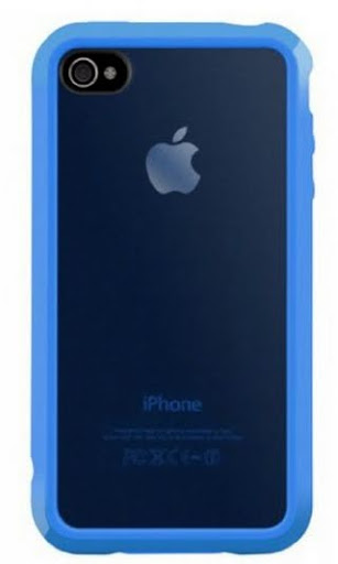 SwitchEasy TRIM Hybrid Case for iPhone 4 - Blue - Fits AT&T iPhone