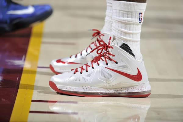 LBJ Brings Back Nike LeBron 10 But Only For One in Win vs Mavs NIKE LEBRON - LeBron James