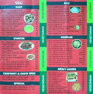 Kartik's Noodles and Rice menu 3