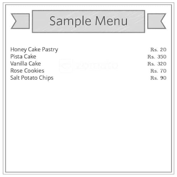 Amma Pastries menu 