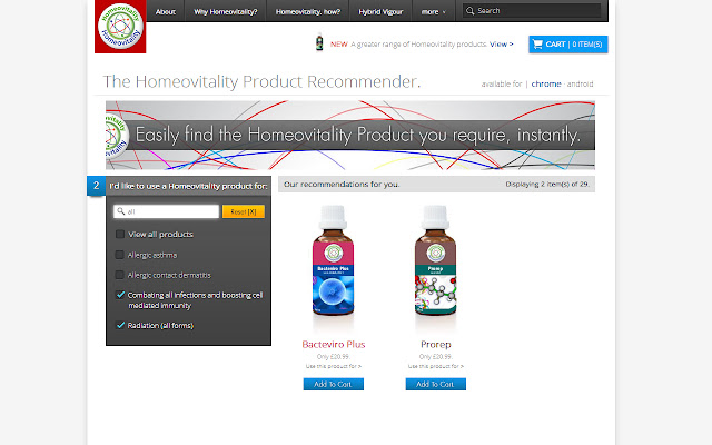 Product Recommender chrome extension