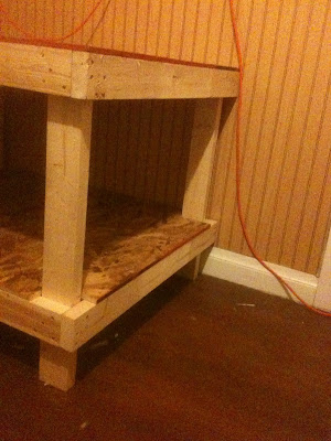 Workbench side bottom
