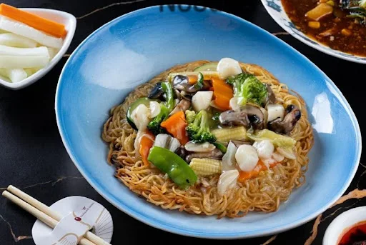 Pan Fried Noodles With Choices(Mc)