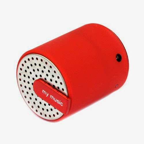  Mokingtop Fashion New Mini Portable Rechargeable Wireless Bluetooth Speaker For Cellphone MP3/MP4 (Red)