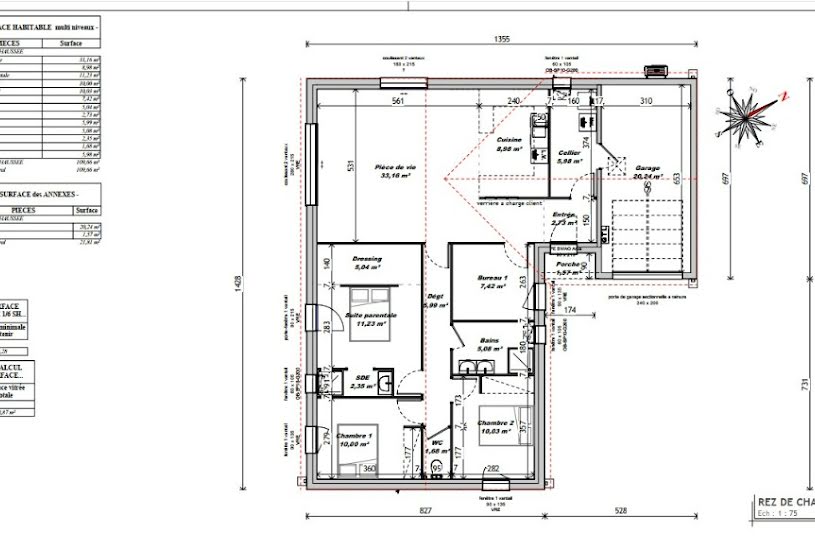  Vente Terrain + Maison - Terrain : 740m² - Maison : 109m² à Avy (17800) 