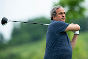 Michel Platini during the Fondazione Vialli Mauro ProAm Golf Cup on May 28, 2018 in Capriate d'Orba, Alessandria, Italy. 