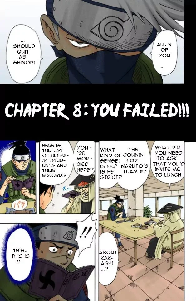 Chapter 8 You Failed!!! Page 3