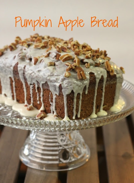 pumpkin Apple Bread 1