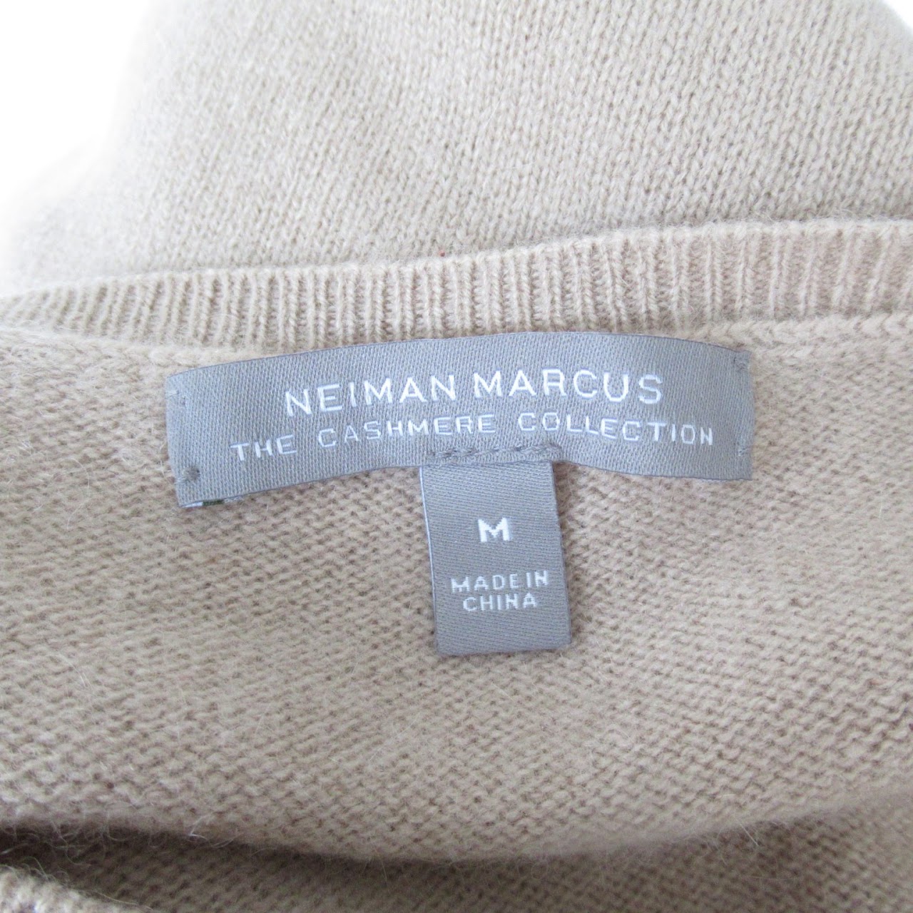 Neiman Marcus Cashmere & Fox Sweater Set