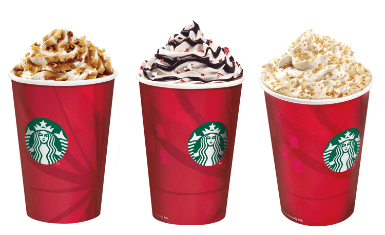 Starbucks Christmas Food and Drinks 2014