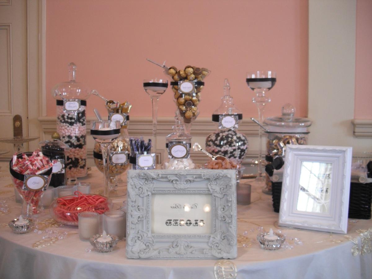 wedding candy buffet images