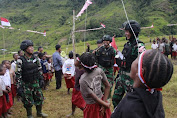 Begini Kemeriahan HUT RI Ke-77 di Pegunungan Tengah, Distrik Mbua, Kabupate  Nduga Papua