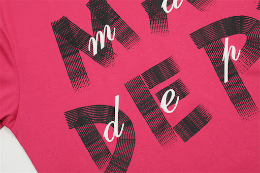 Title 12, Fashion Letters Printed Loose T-shirt Mens. Co...