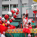 asakusa samba parade in Asakusa, Japan 