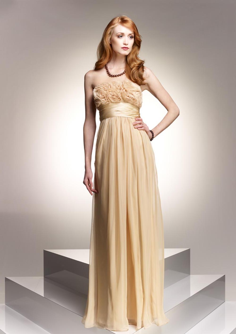 Classical empire strapless