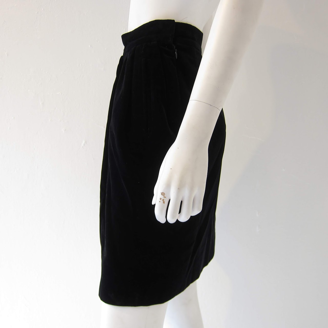 Yves Saint Laurent Velvet Skirt