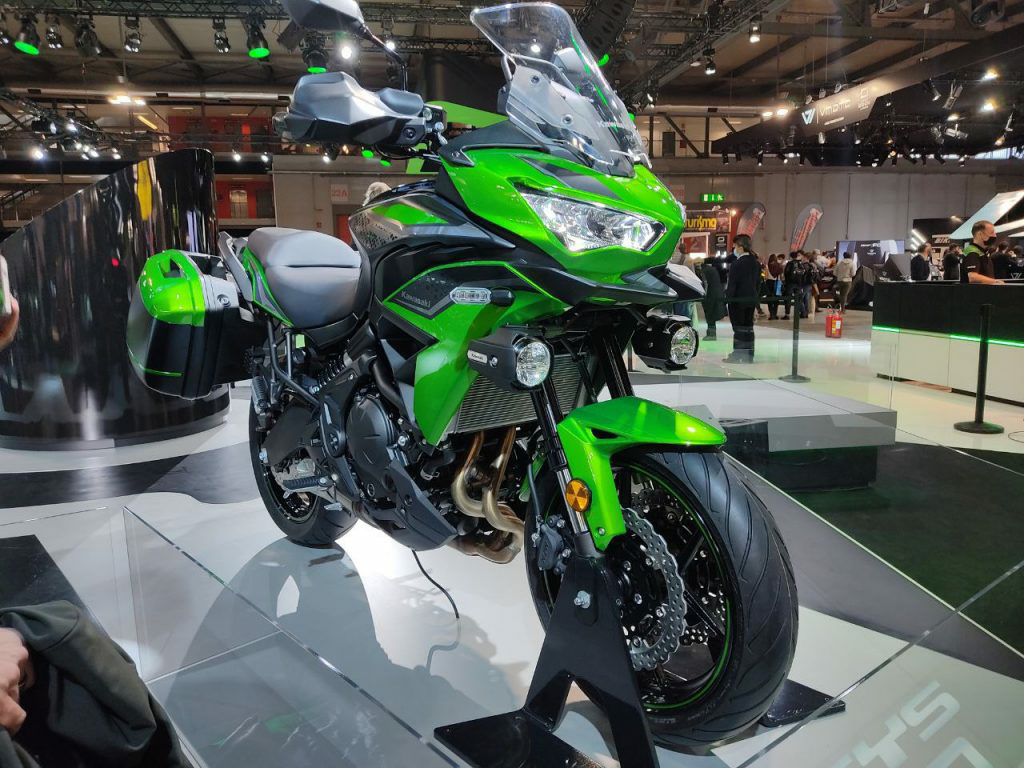 new Kawasaki Versys 650 the for 2022 at EICMA [LIVE PHOTO]The heart remains a 649 cc parallel twin.