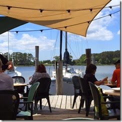 Eastern Shore restaurant view