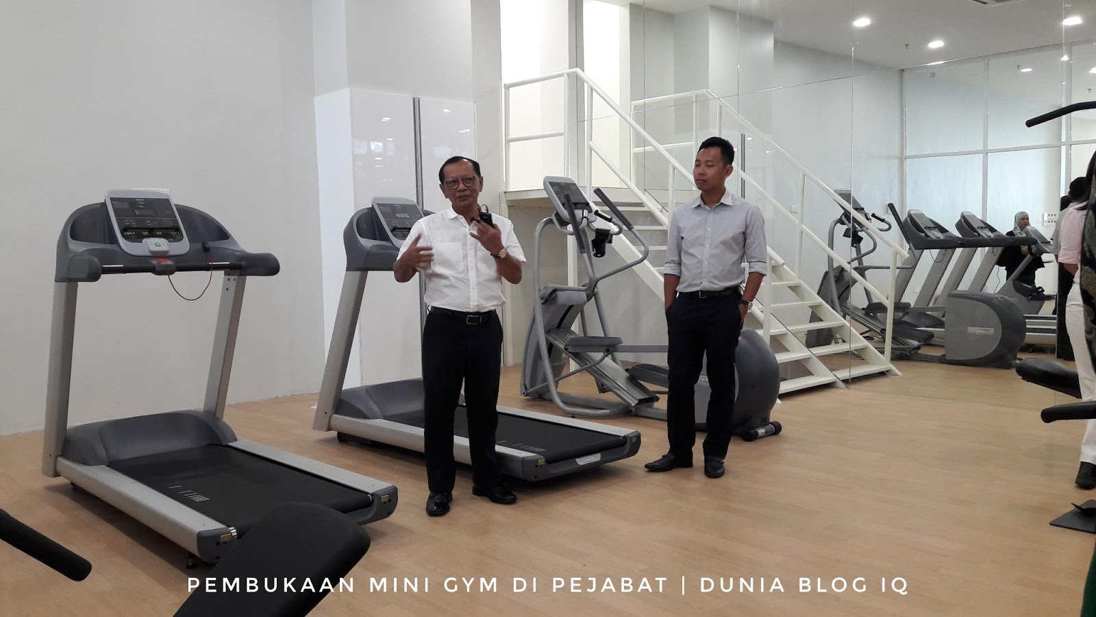 Pembukaan Mini Gym Di Pejabat