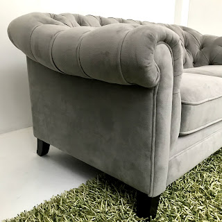 Pier 1 Tufted Loveseat