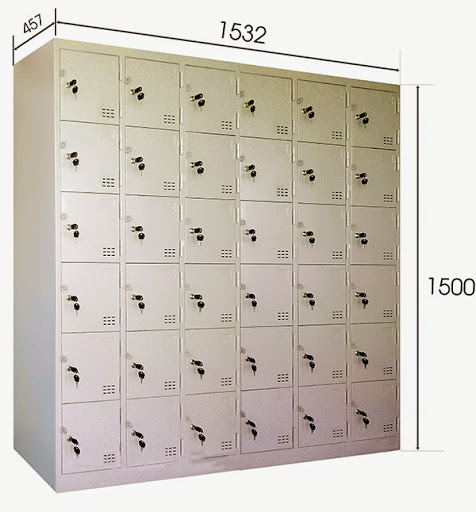 tủ locker 36 ô 