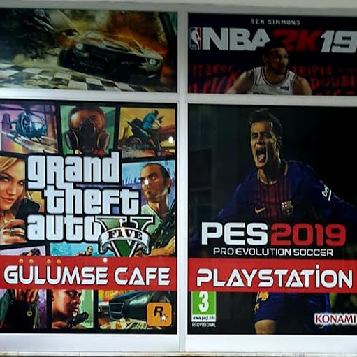 GÜLÜMSE CAFE PLAYSTATION logo