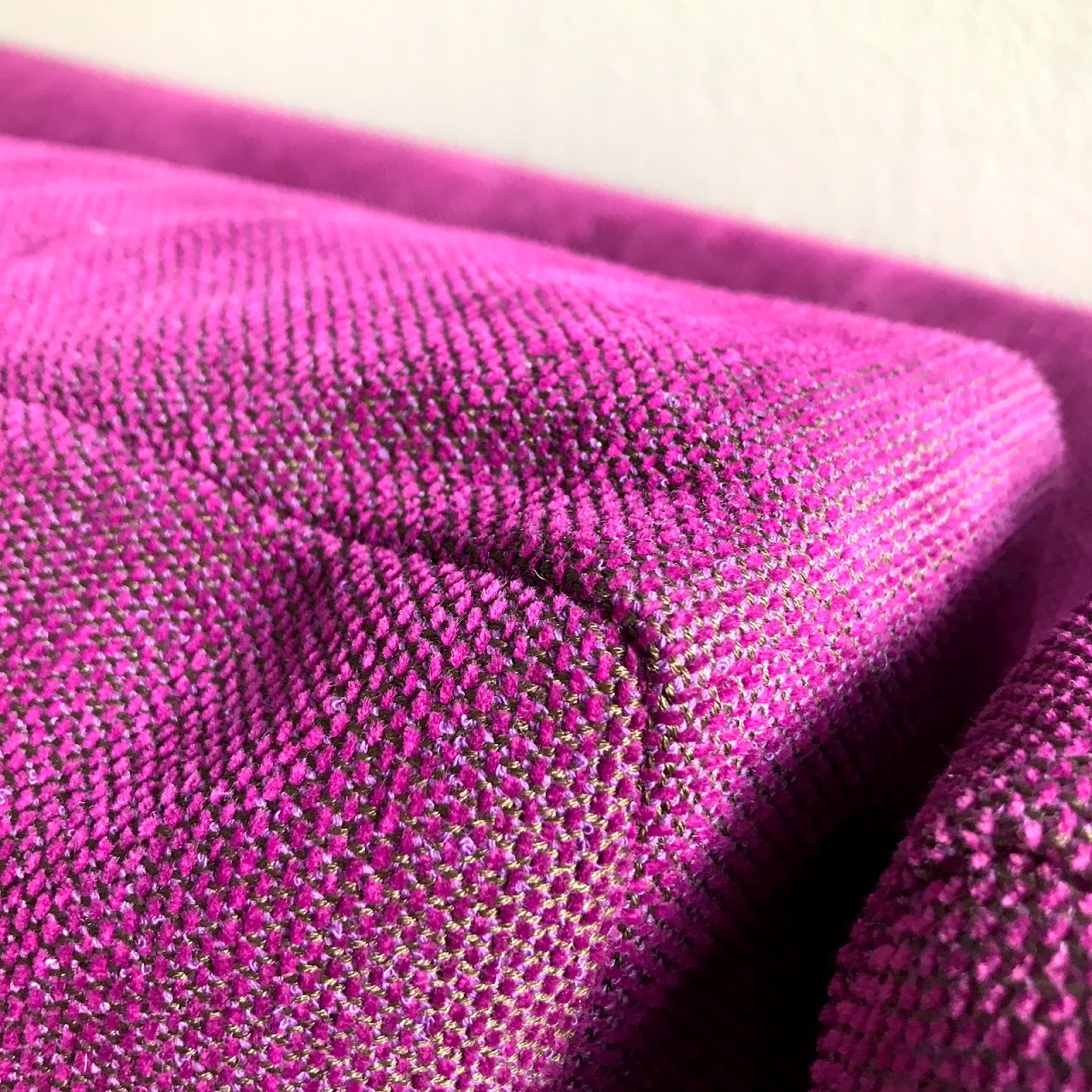 Albert Menin Interiors Purple Sofa
