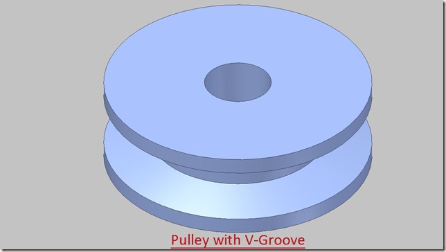 Pulley with V-Groove_1