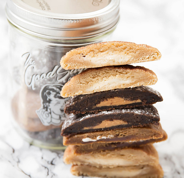 photo of a stack of cookies