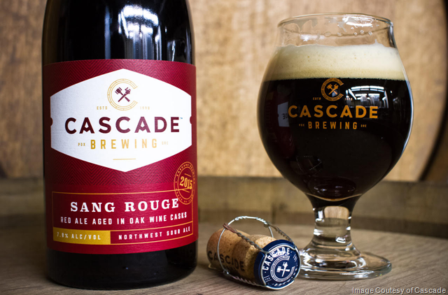 Cascade Brewing Releases Sang Rouge 2015 