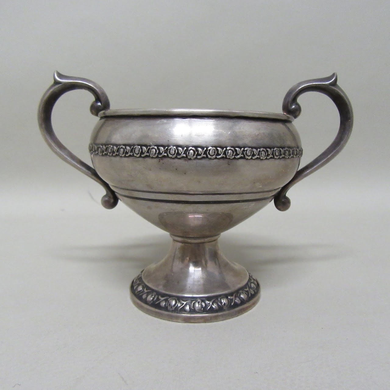 Sterling Silver & Creamer & Sugar Bowl