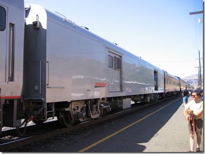 IMG_7732 BNSF Baggage-Power Car #52 'Glorieta Pass' in Wishram, Washington on July 3, 2009