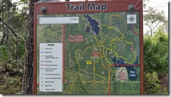 Trail map at every intersection