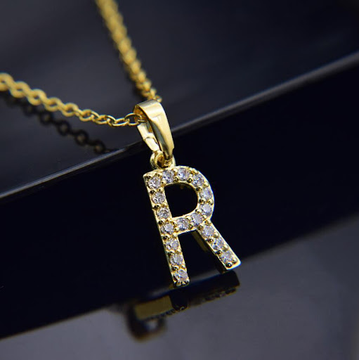 Title 26, Gold-plated brass necklace