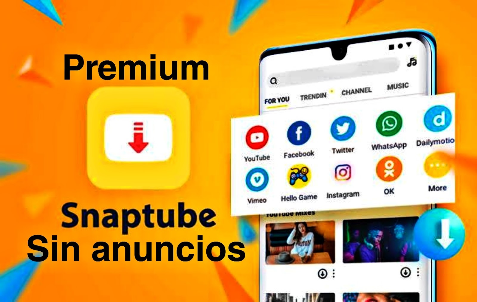 SNAPTUBE APK SIN ANUNCIOS (ACTUALIZADO AGOSTO 2022)