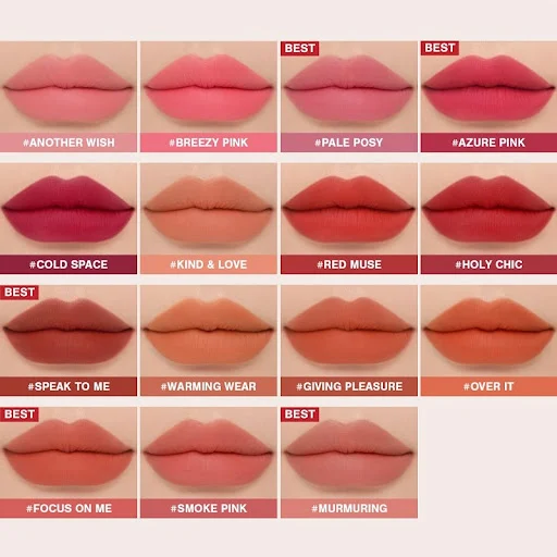 Son thỏi 3CE vỏ trong suốt 3CE Soft Matte Lipstick Speak To Me - 3.5g