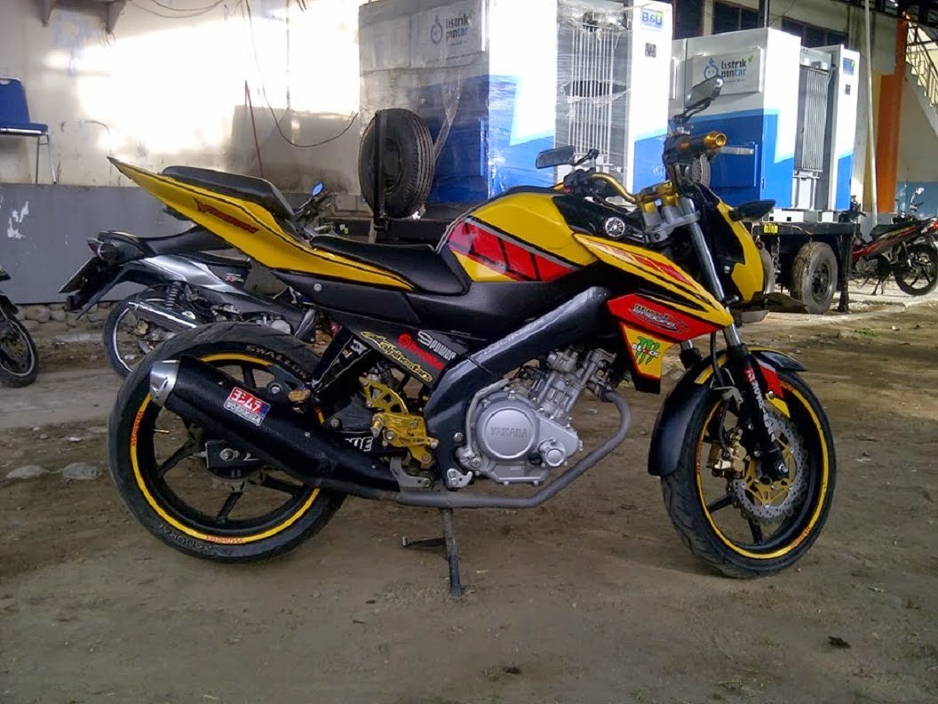 Download Modifikasi Motor Old Vixion Street Fighter Terbaru Obeng