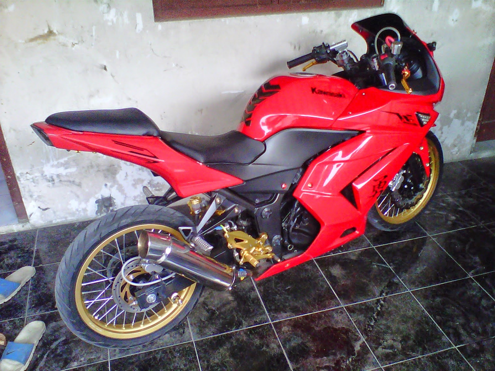  Ninja  250  Modifikasi  Jari  Jari  Thecitycyclist