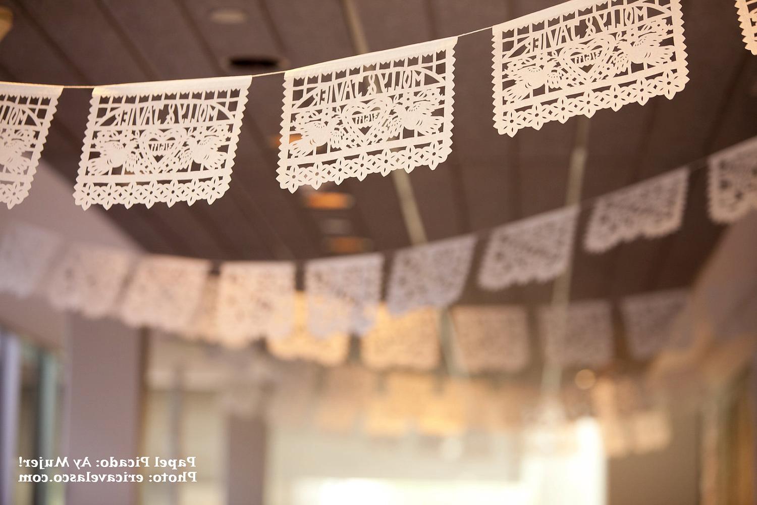 Mexican wedding banners .