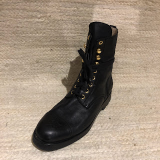 Chanel Combat Boots