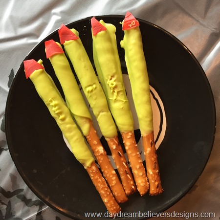 Chocolate Covered Witches Fingers! Fun Halloween Treat