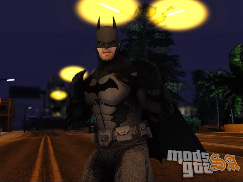 Mods GTA San Andreas: Skin Batman do Batman Arkham Origins