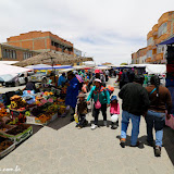 Mercado de rua da cidade de Uyuni, Bolívia