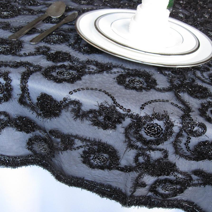 lace wedding table linen ideas