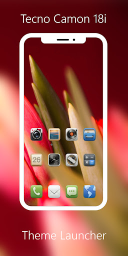 Screenshot Tecno Camon 18i Theme Launcher