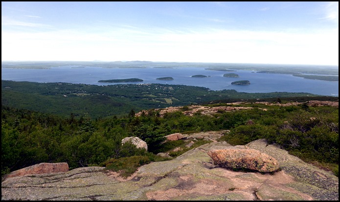 01b - Bar Harbor from Cadillac Mtn Summit