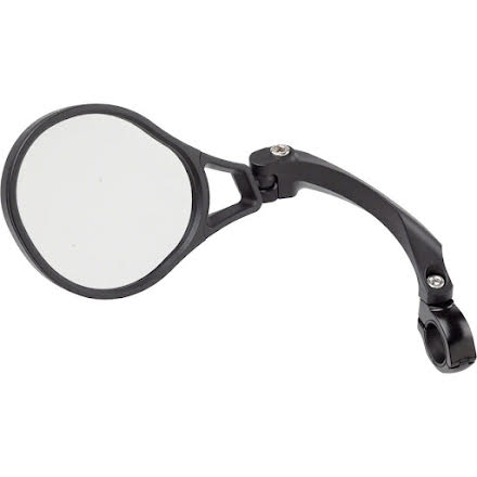 MSW Handlebar Mirror - Flat Bar, Left Side, HD Glass Lens product image