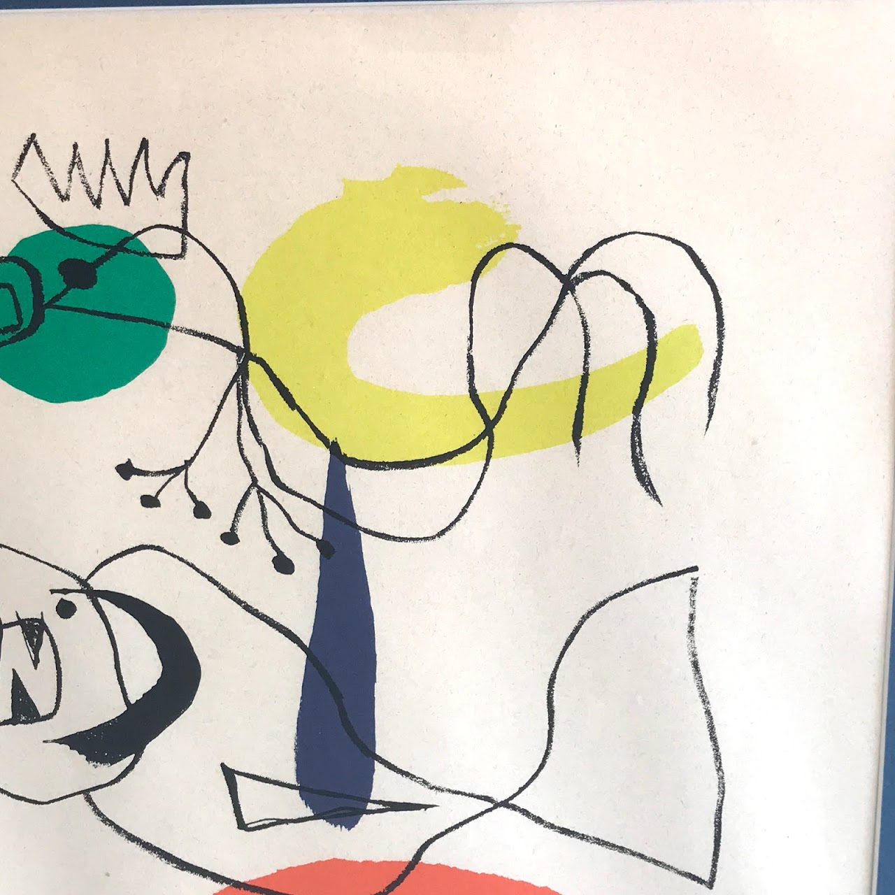 Joan Miró Derrière Le Miroir Lithograph