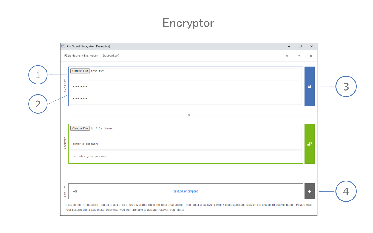 File Guard (Encryptor | Decryptor) Preview image 4