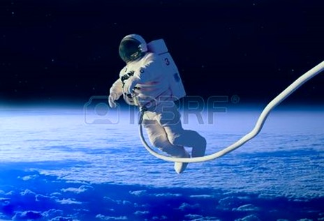 20118812-the-astronaut-in-outer-space